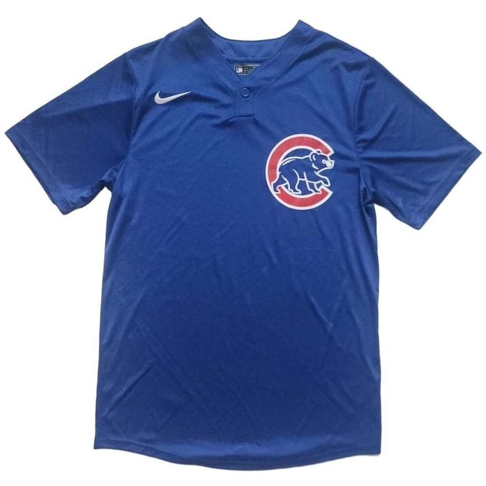 Nike Chicago Cubs MLB Jersey Size S Royal Blue 1-Button
